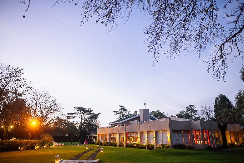 Foto de Quinta el tata con el jardin de fondo